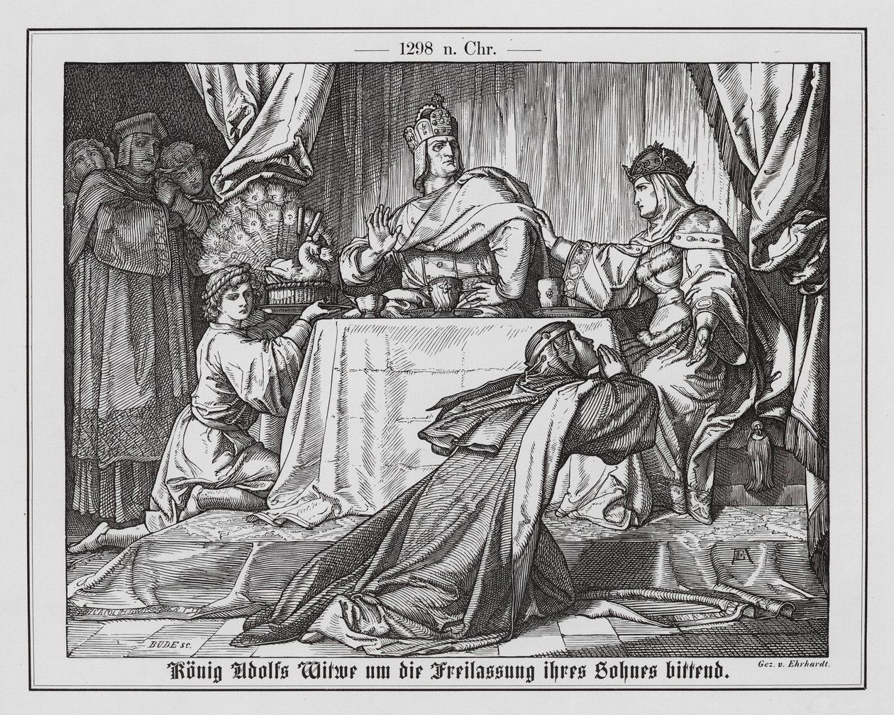 Die Witwe von König Adolf von Nassau bittet um die Freilassung ihres Sohnes von Karl Ludwig Adolf Ehrhardt