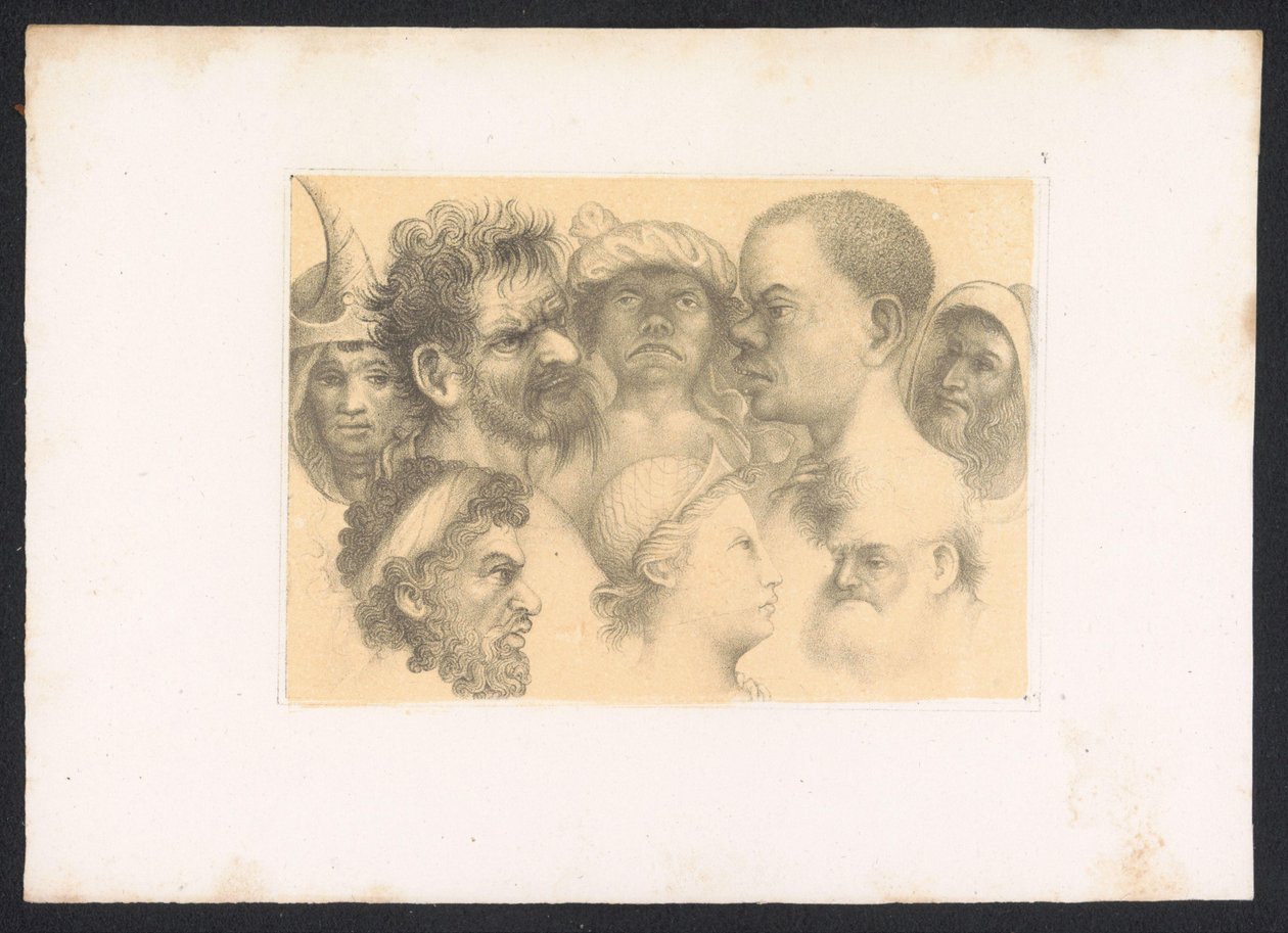Acht Figuren von Karl Palzow