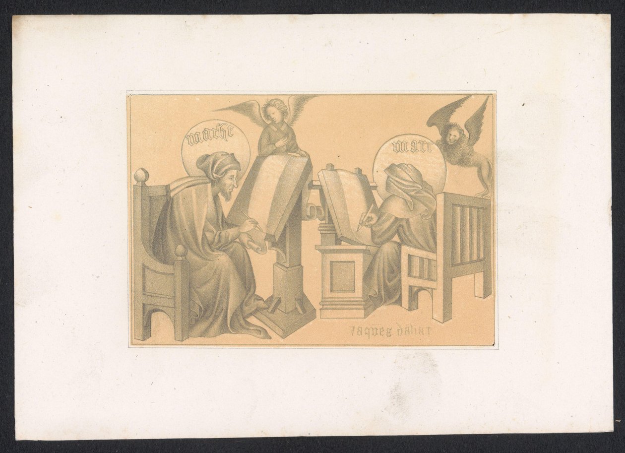 Evangelisten Matthäus und Markus von Karl Palzow