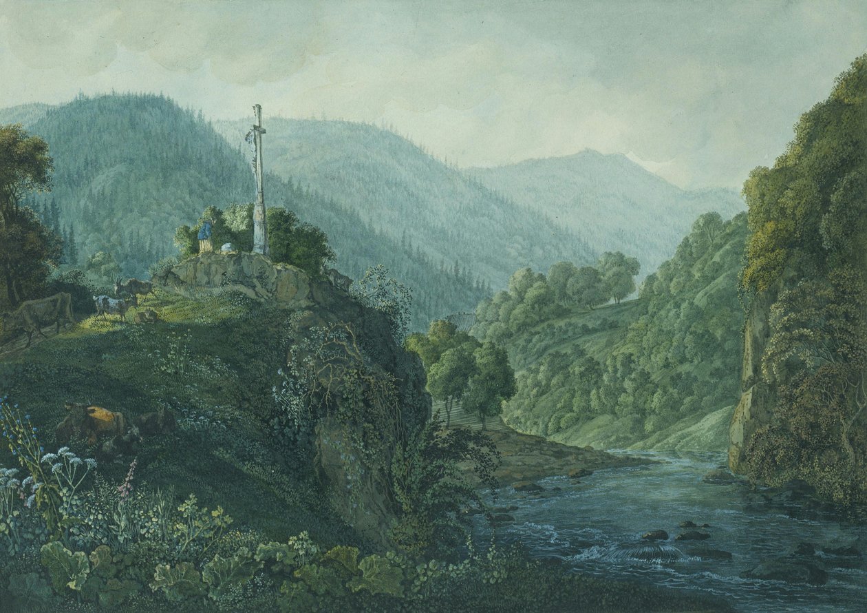 Das Kreuzbild bei Weißenbach von Karl Philipp Fohr