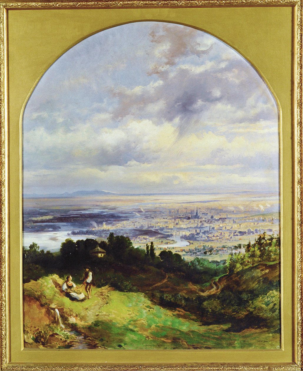 Blick auf Wien von Karl the Elder Schweninger