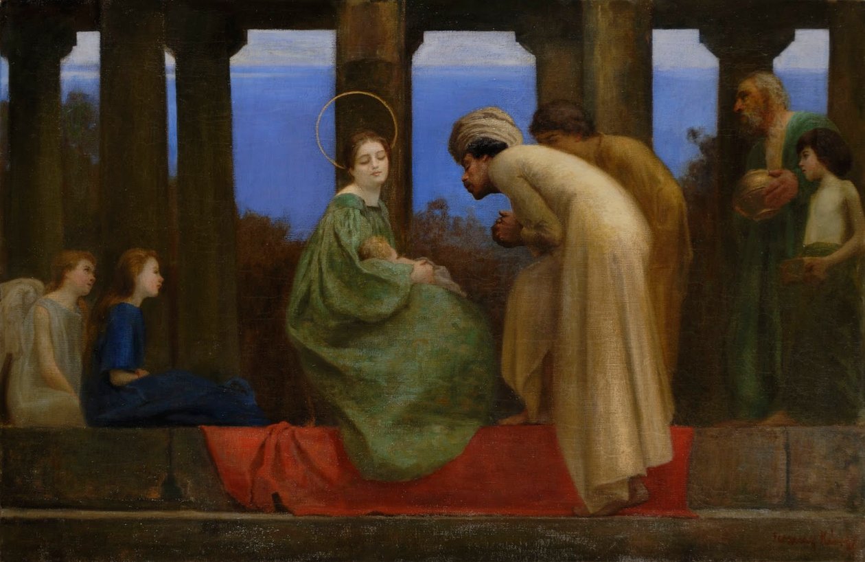 Die Anbetung der Könige von Károly Ferenczy