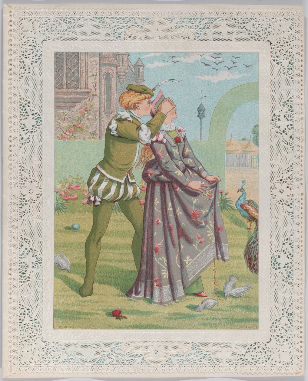 Valentine von Kate Greenaway