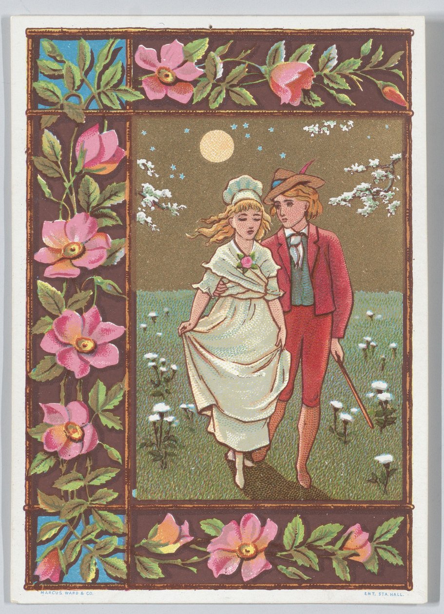 Valentine von Kate Greenaway