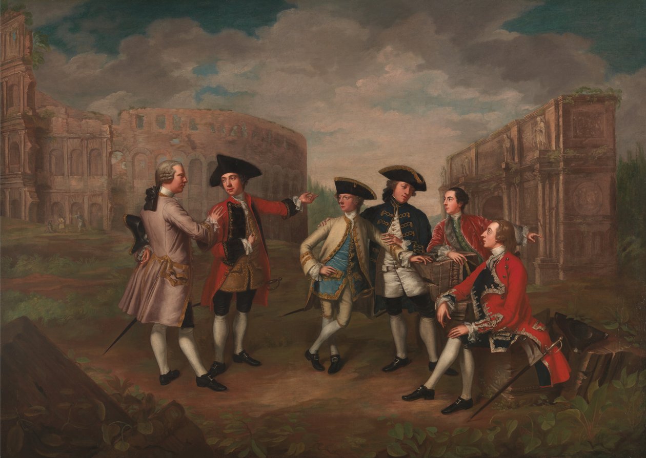 Britische Gentlemen in Rom von Katharine Read