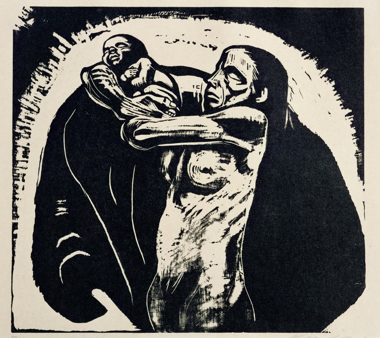 Das Opfer von Kathe Schmidt Kollwitz