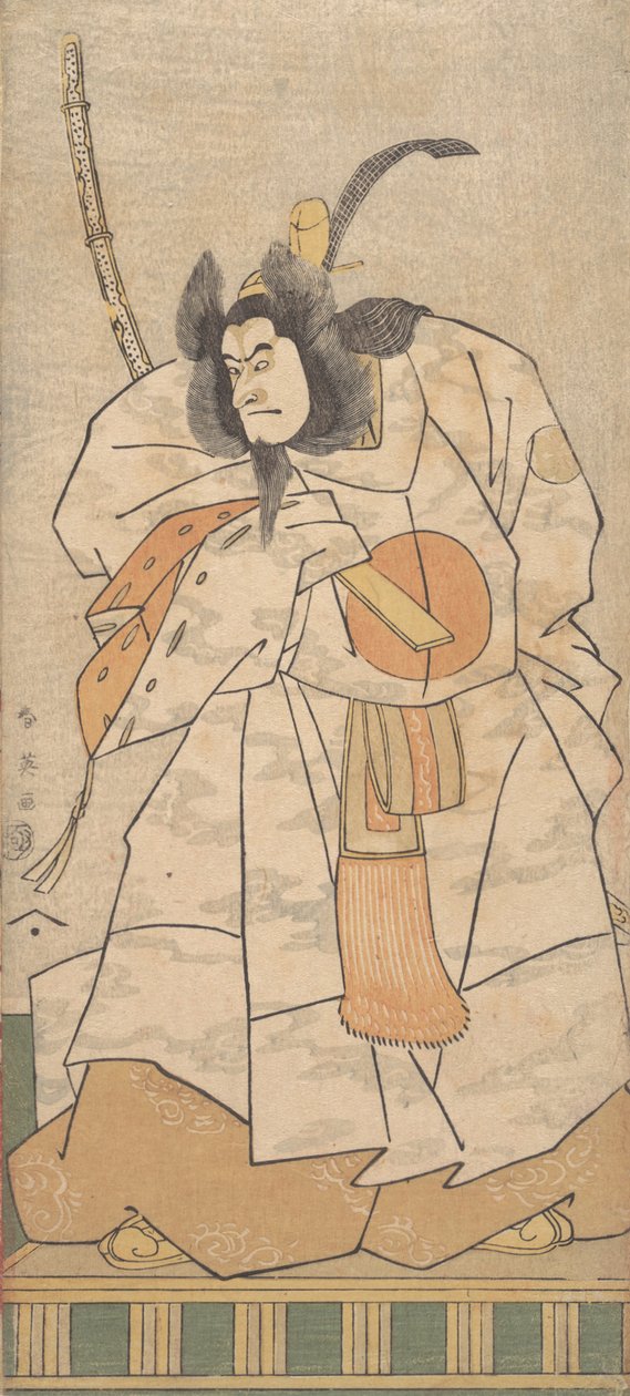 Der Schauspieler Morita Kanya VIII als Tatsugoro, 1794 Kansei 6 von Katsukawa Shun