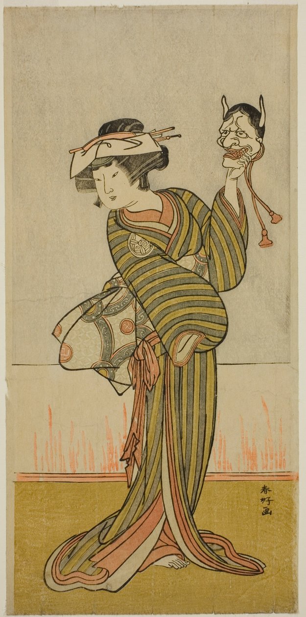 Yamashita Kinsaku II in einer nicht identifizierten Rolle von Katsukawa Shunkо̄