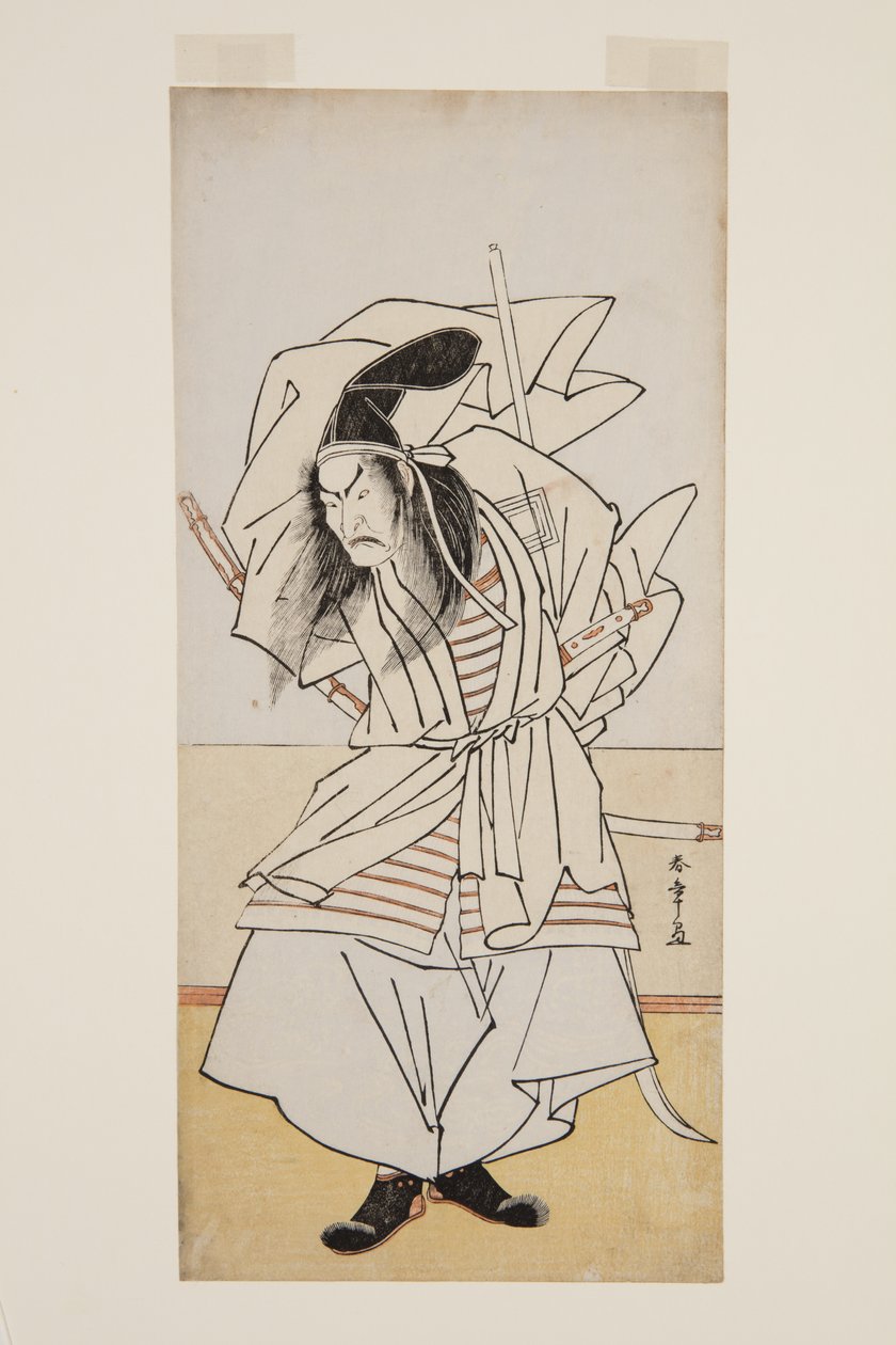 Schauspieler Ichikawa Danjūrō V als Tomomori von Katsukawa Shunsho