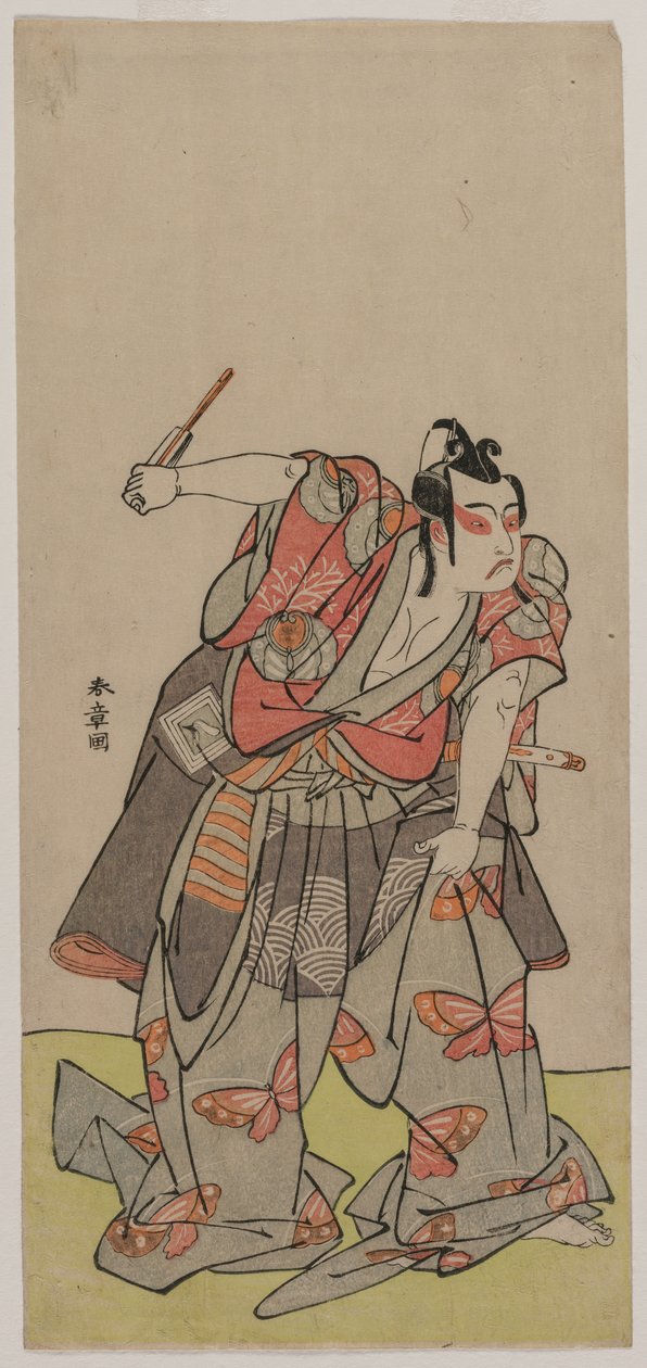 Ichikawa Yaozo II als Soga no Goro von Katsukawa Shunsho
