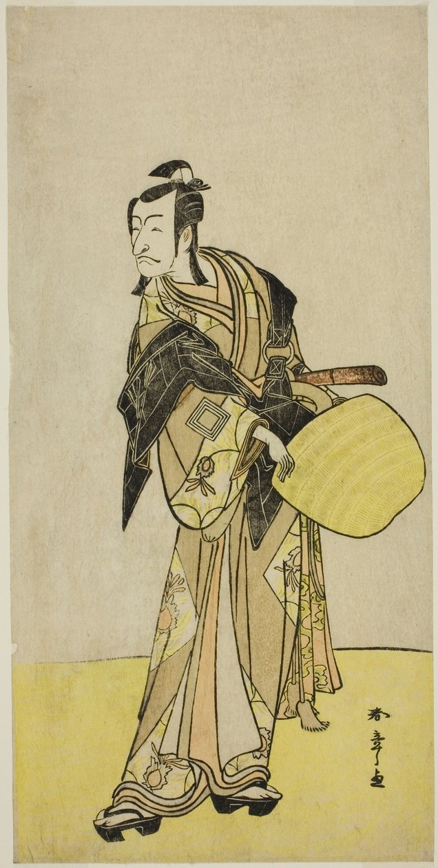 Der Schauspieler Ichikawa Danjuro V als Kakogawa Honzo, aus dem Stück "Kanadehon Chushin Nagori no Kura," aufgeführt im Nakamura Theater im neunten Monat, 1780 von Katsukawa Shunsho