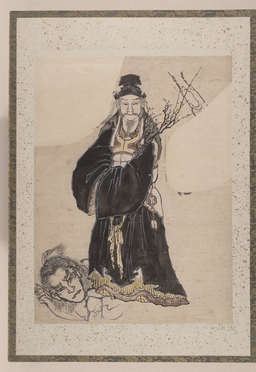 Album mit Skizzen von Katsushika Hokusai und seinen Schülern von Katsushika Hokusai