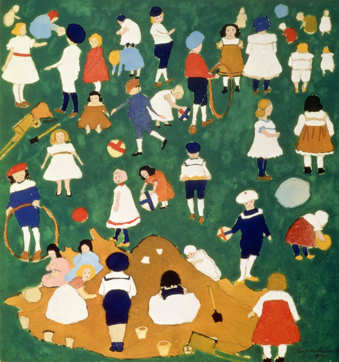 Kinder, 1908 von Kazimir Severinovich Malevich