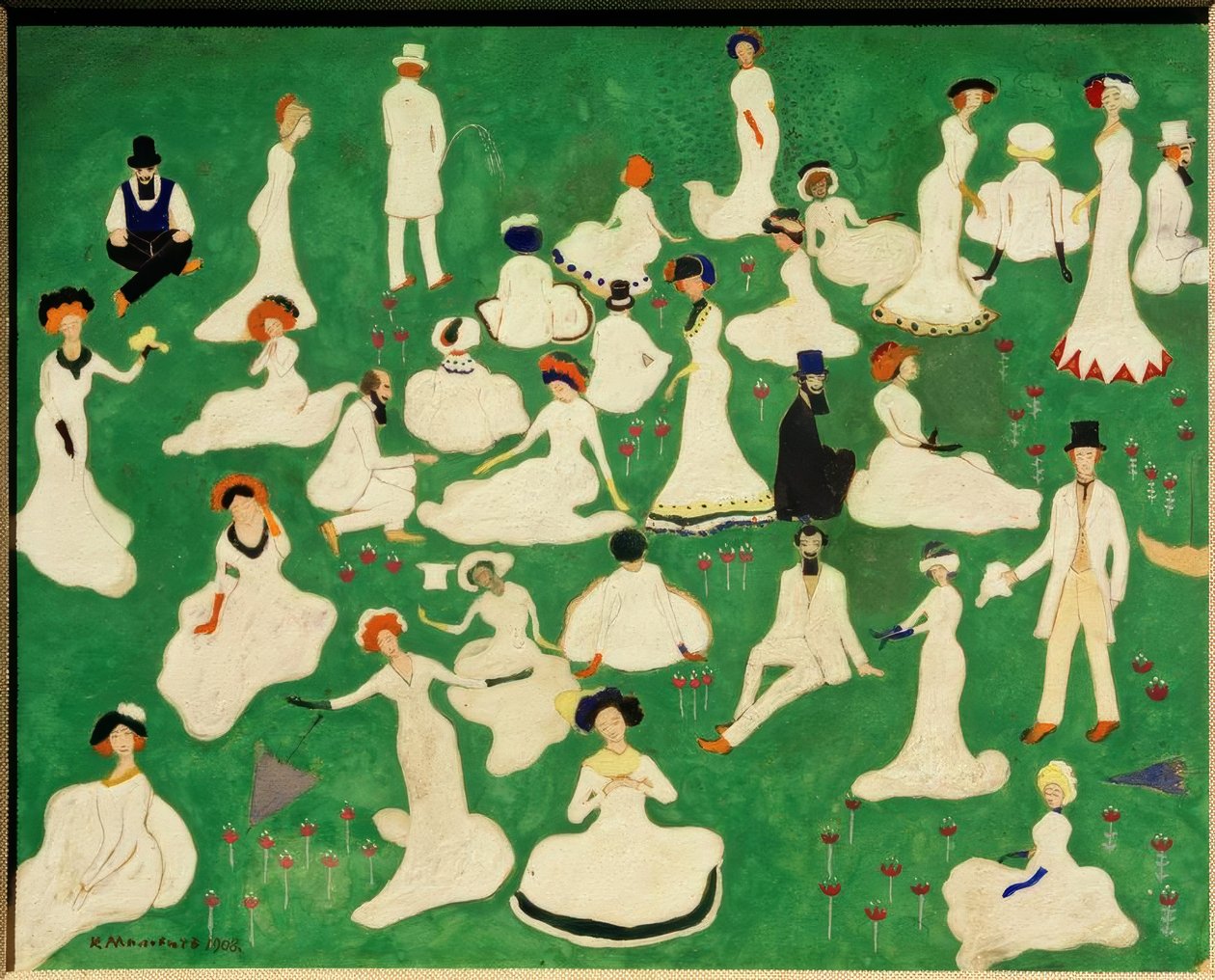 Rast von Kazimir Severinovich Malevich