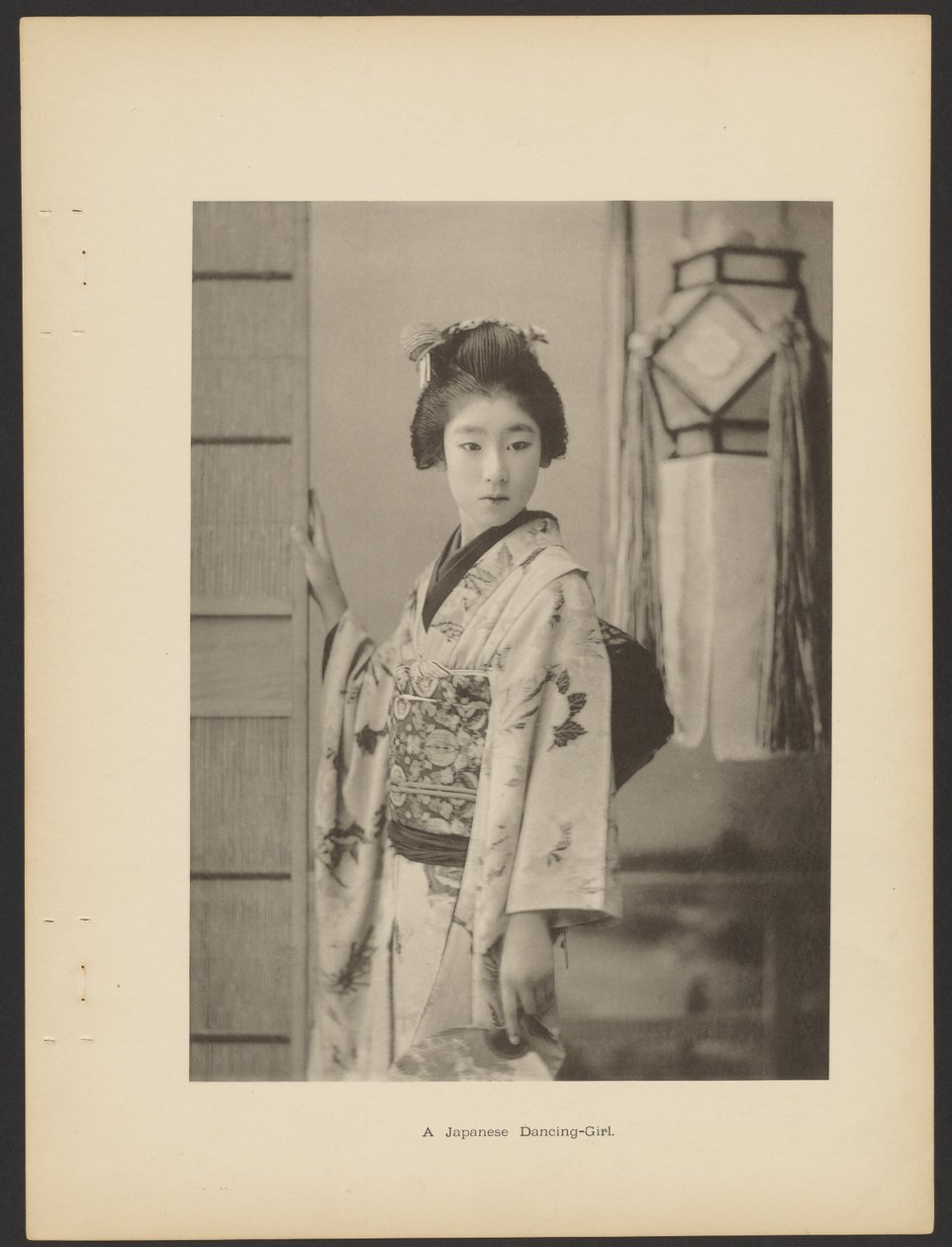 Eine japanische Tänzerin von Kazumasa Ogawa