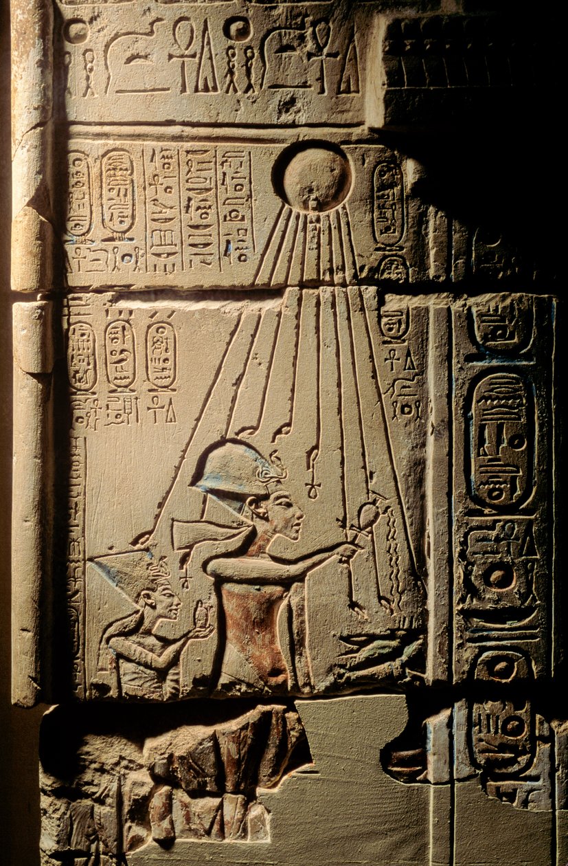 Ägypten; Amarna; mm6741; Archäologie; Artefakt; 18. Dynastie; Echnaton; Amenhotep IV von Kenneth Garrett
