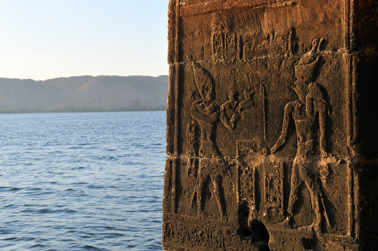 Letzte Pharaonen, MM7836, Ägypten, Philae-Tempel, Assuan, Ptolemäisch, Isis-Tempel, 2011 von Kenneth Garrett