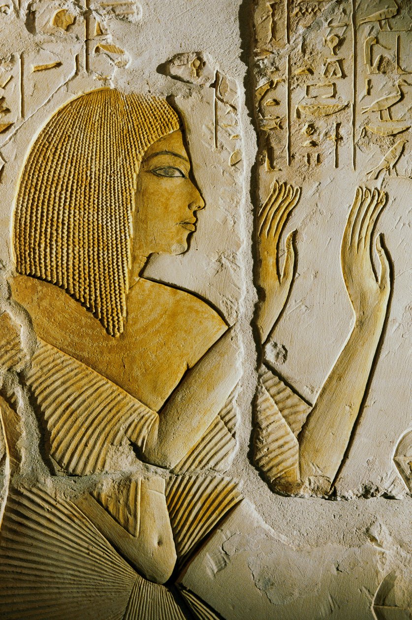 Grab von Maia; Ägypten; Archäologie; Neues Reich; Saqqara, Amarna-Periode, Kunst, 2002 (Foto) von Kenneth Garrett