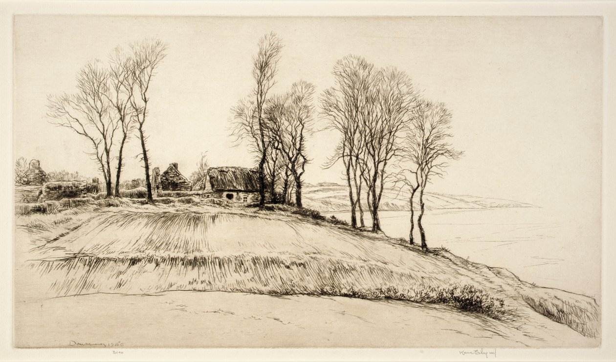 Bretagne Bauernhof von Kerr Eby