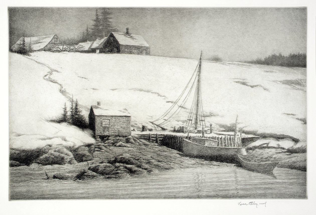 Hatchet Cove, Maine von Kerr Eby