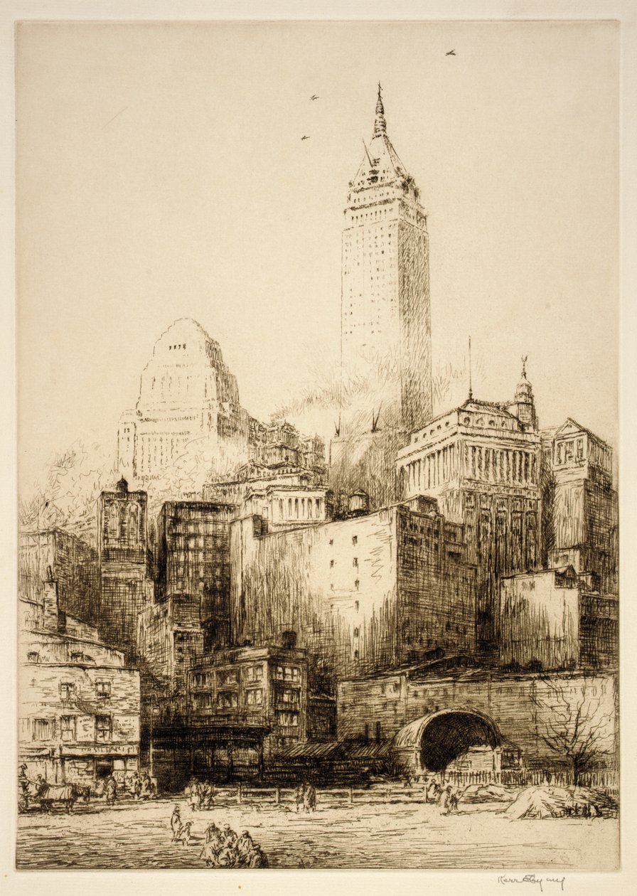 Unteres New York von Kerr Eby