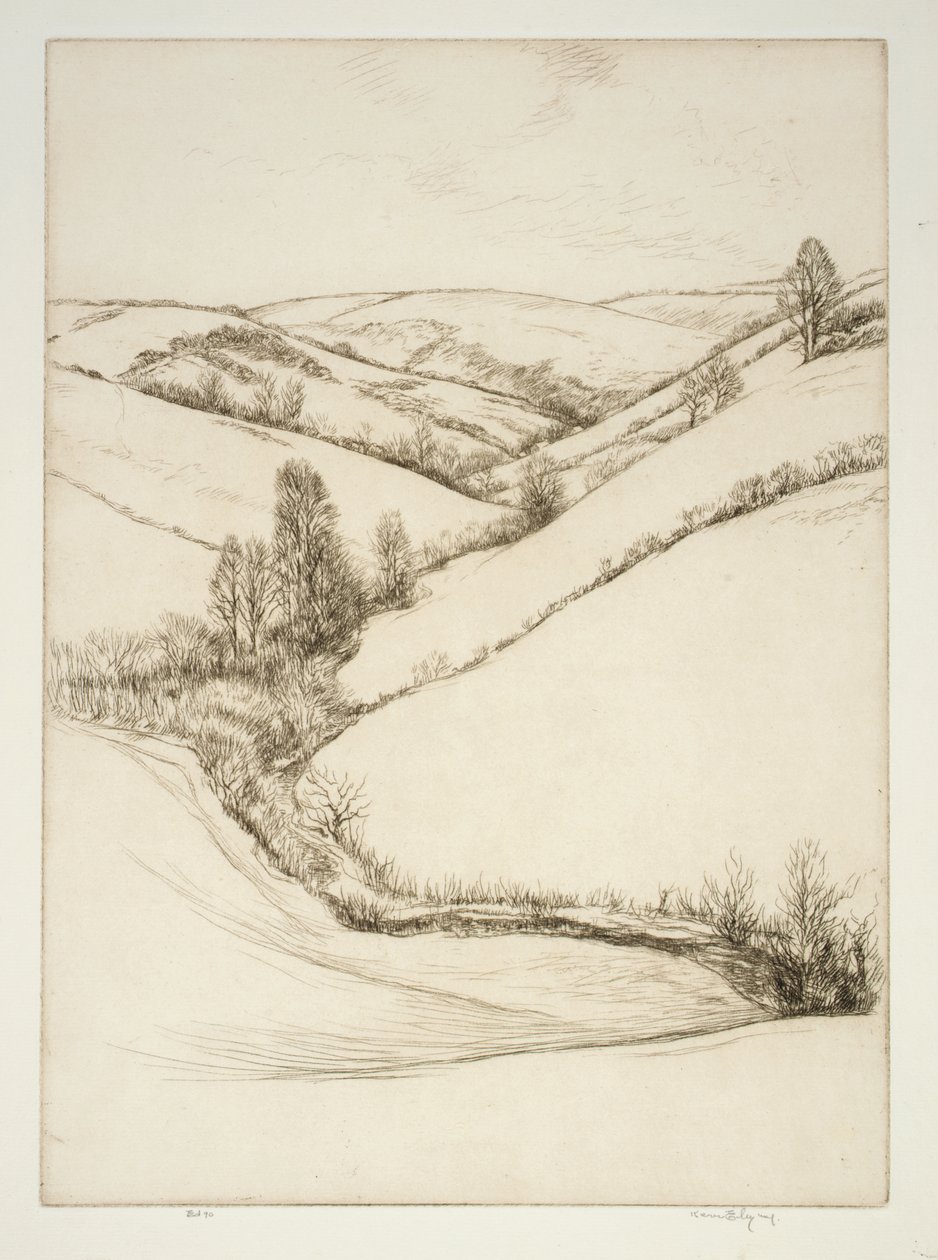 Frühling in Cornwall von Kerr Eby