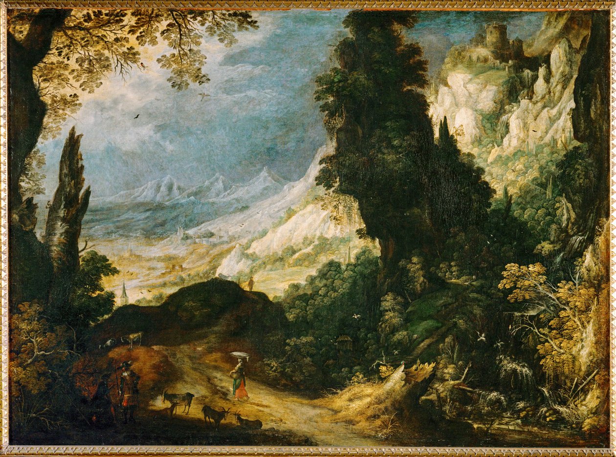 Berglandschaft von Kerstiaen de Keuninck