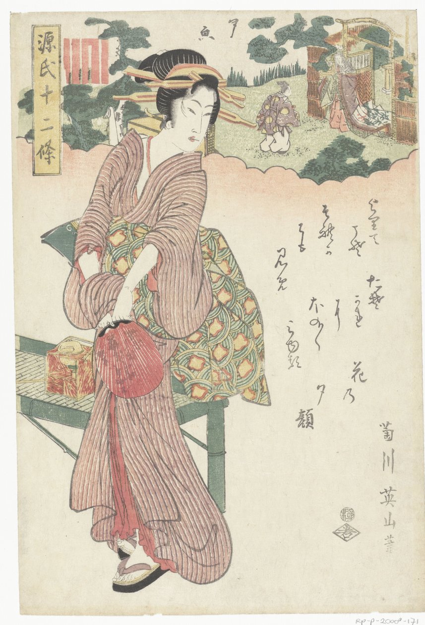 Yugao von Kikugawa Eizan