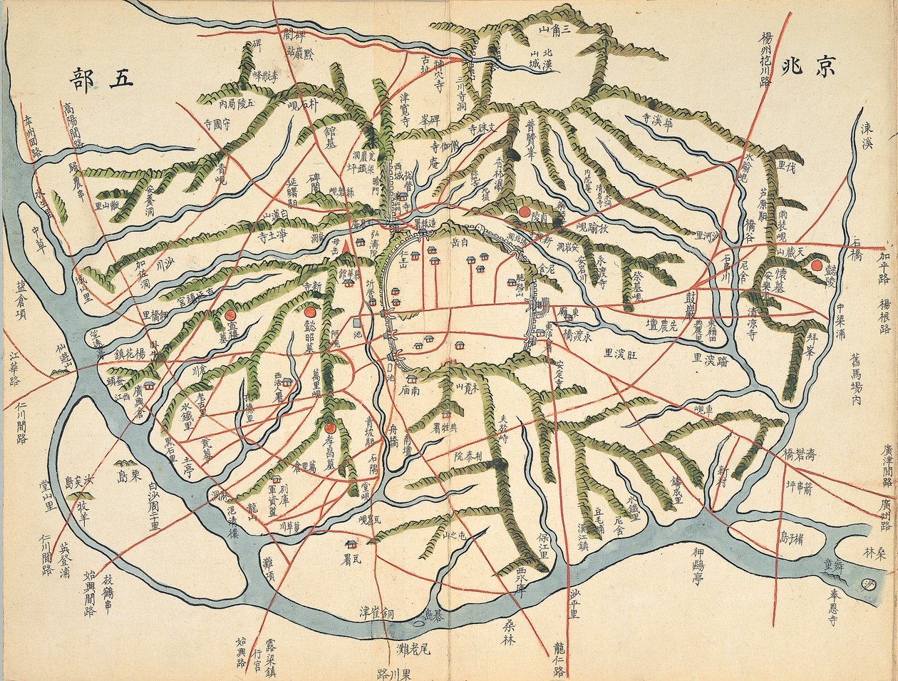 Gyeongjoobudo von Kim Jeong ho
