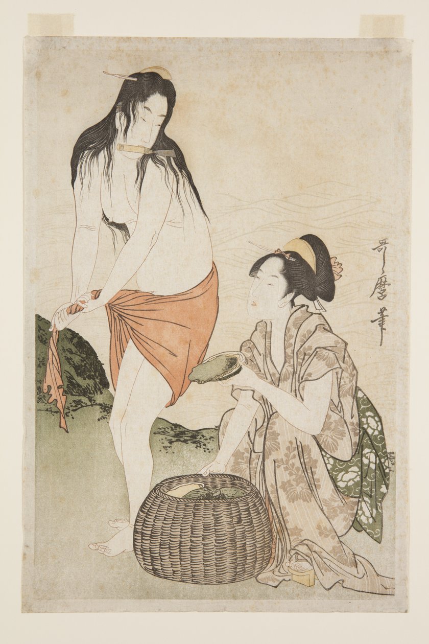 Abalone-Taucher von Kitagawa Utamaro