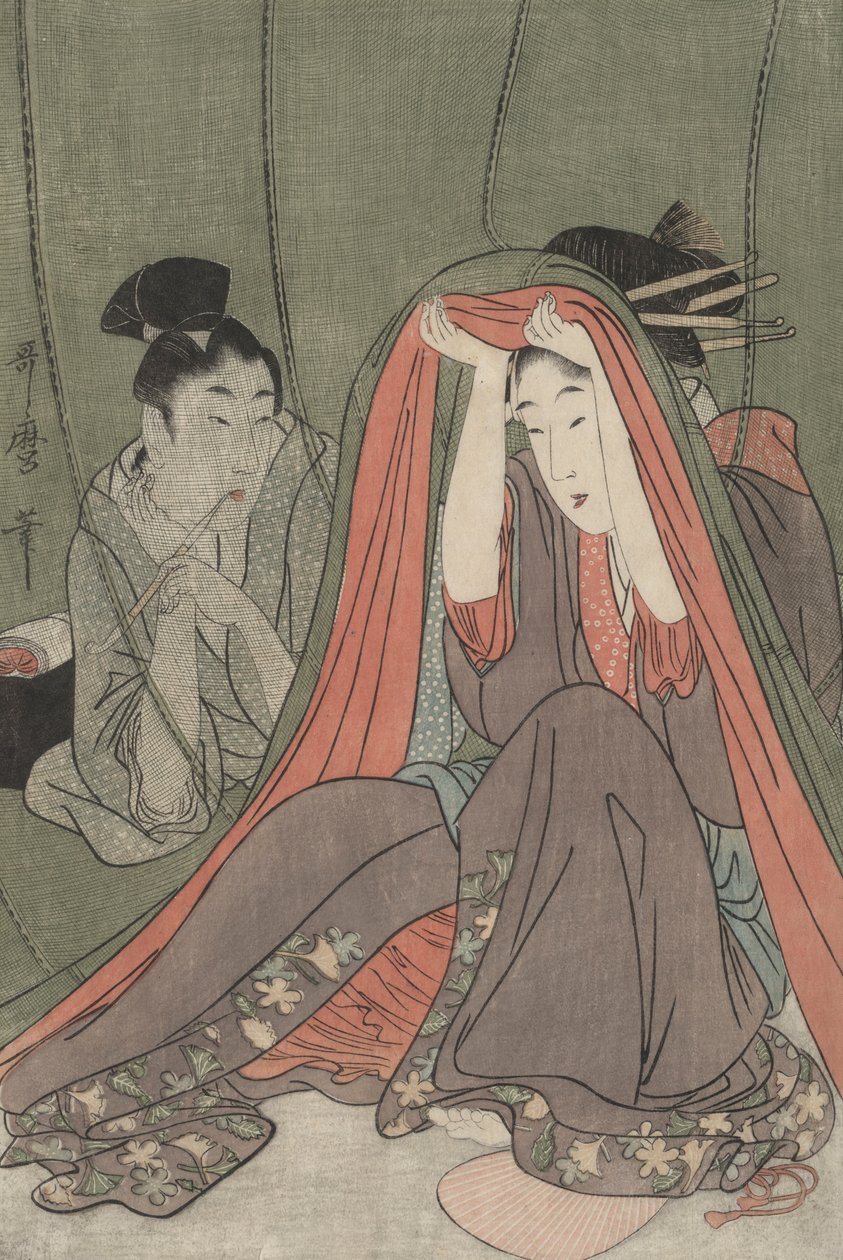 Das Moskitonetz von Kitagawa Utamaro