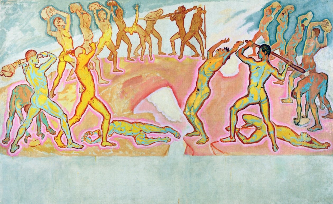Der Kampf der Titanen, 1913-15 von Koloman Moser
