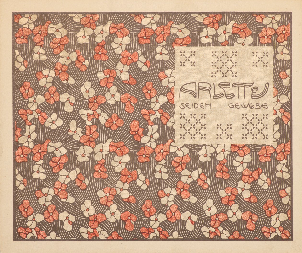 Arlette Seidenstoff, 1901 von Koloman Moser
