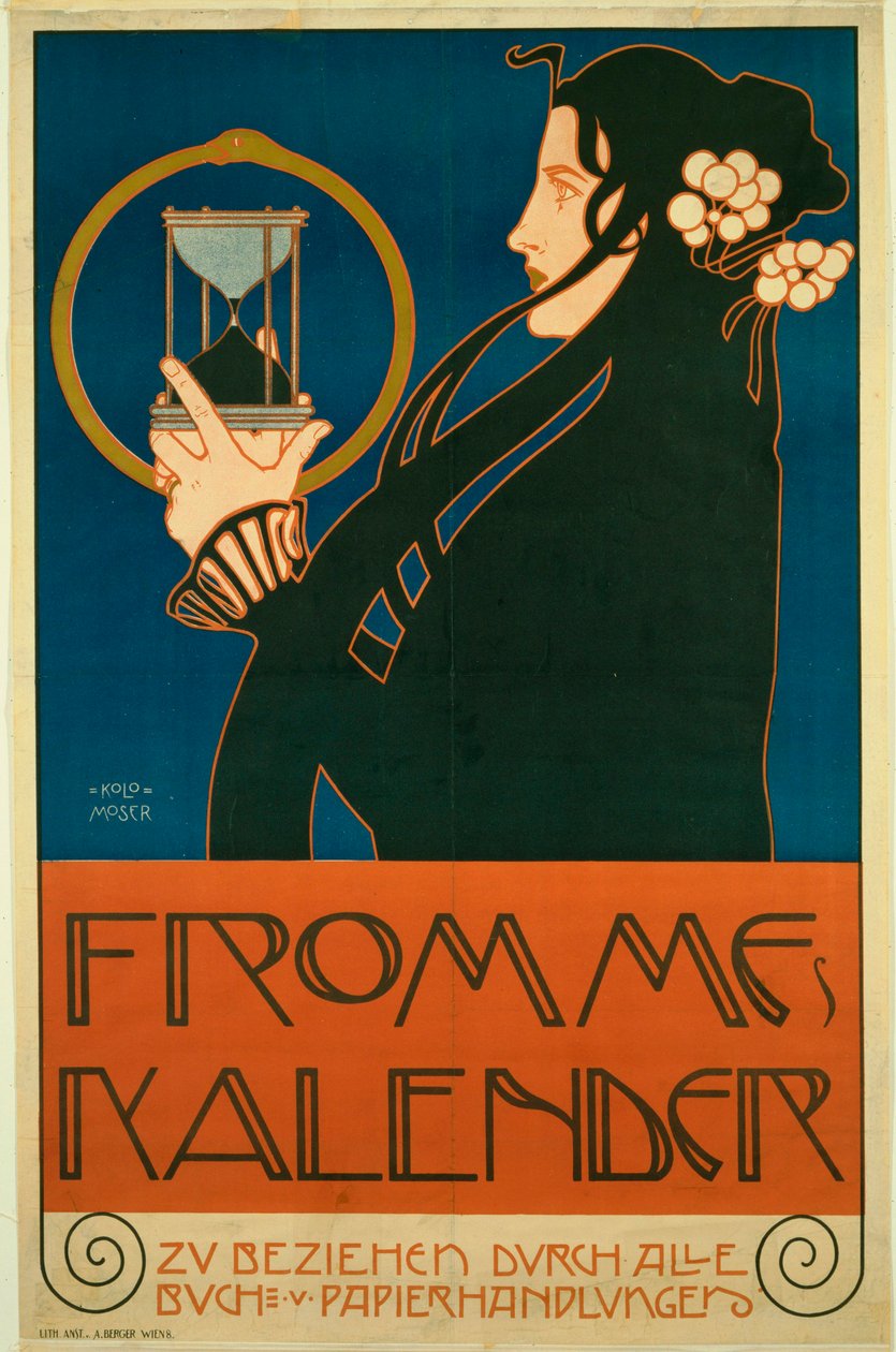 Frommes Kalender von Koloman Moser