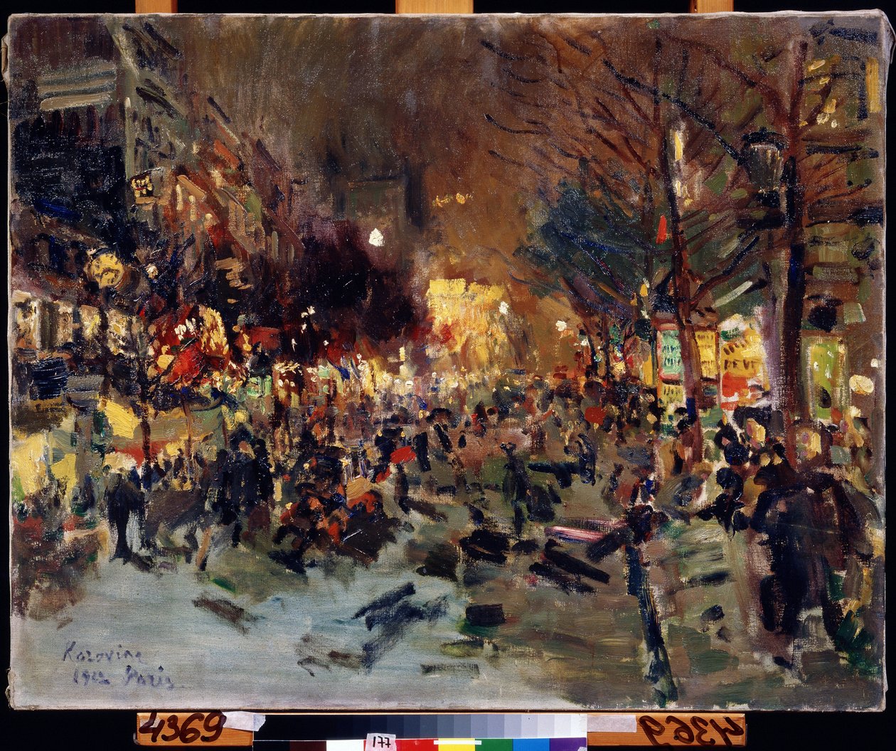Großer Boulevard in Paris von Konstantin Alekseevich Korovin
