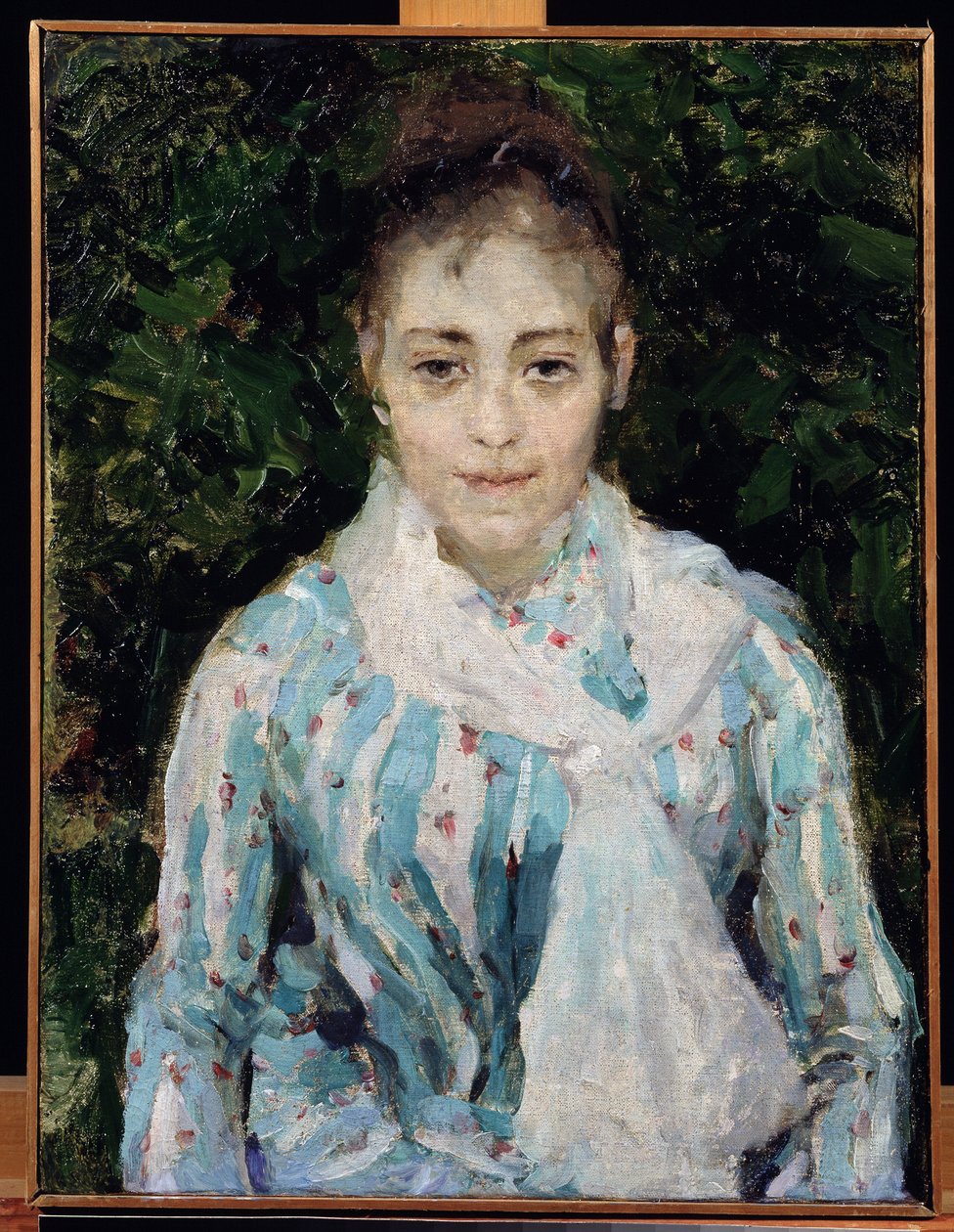Porträt der Künstlerin Maria Yakunchikova Weber. von Konstantin Alekseevich Korovin