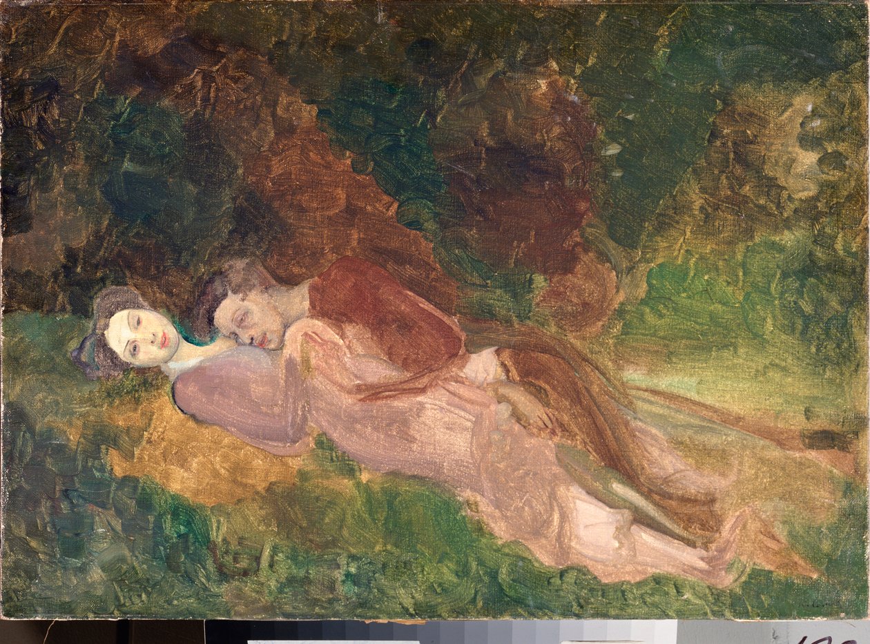 Liebende von Konstantin Andreevic Somov