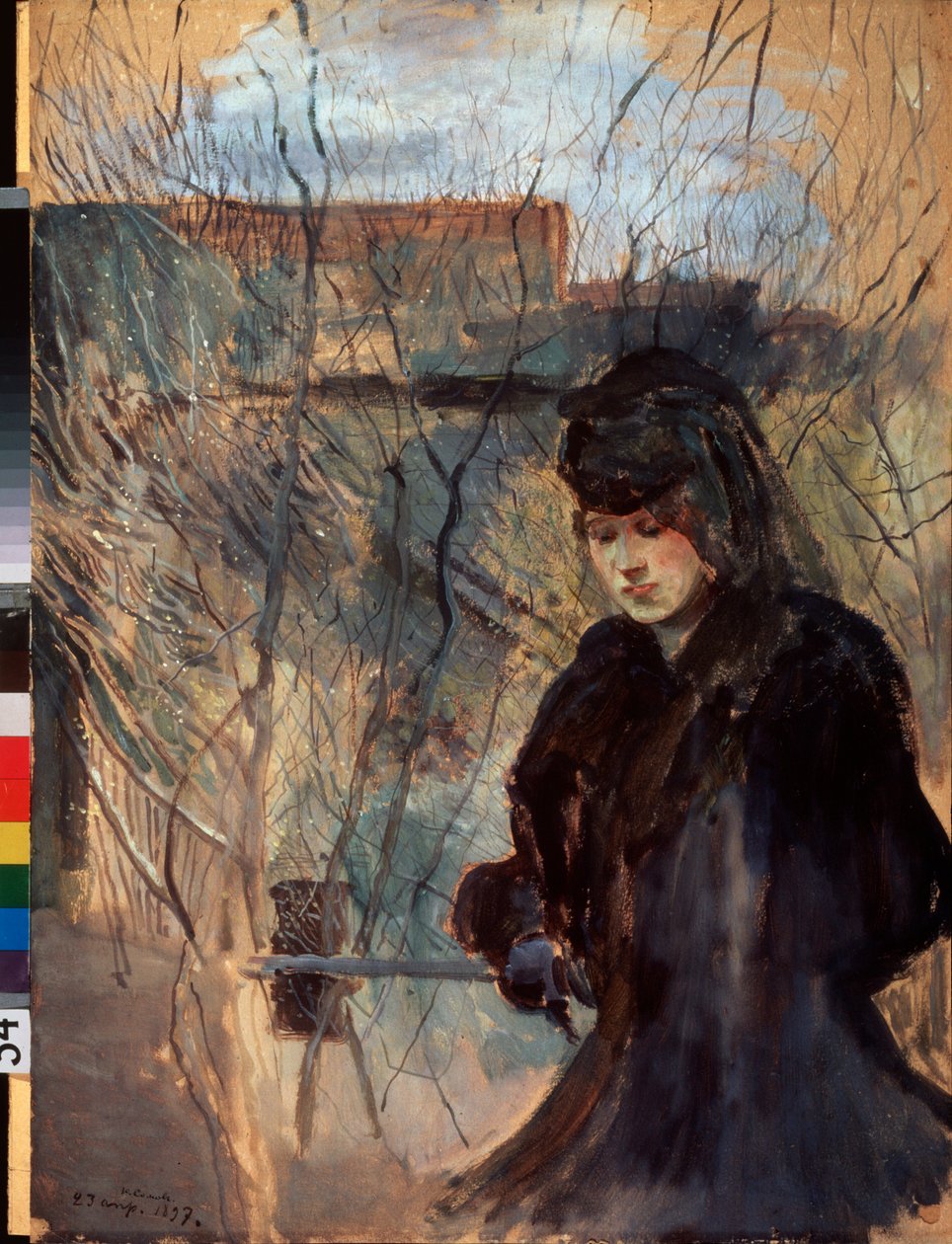 Frühling von Konstantin Andreevic Somov