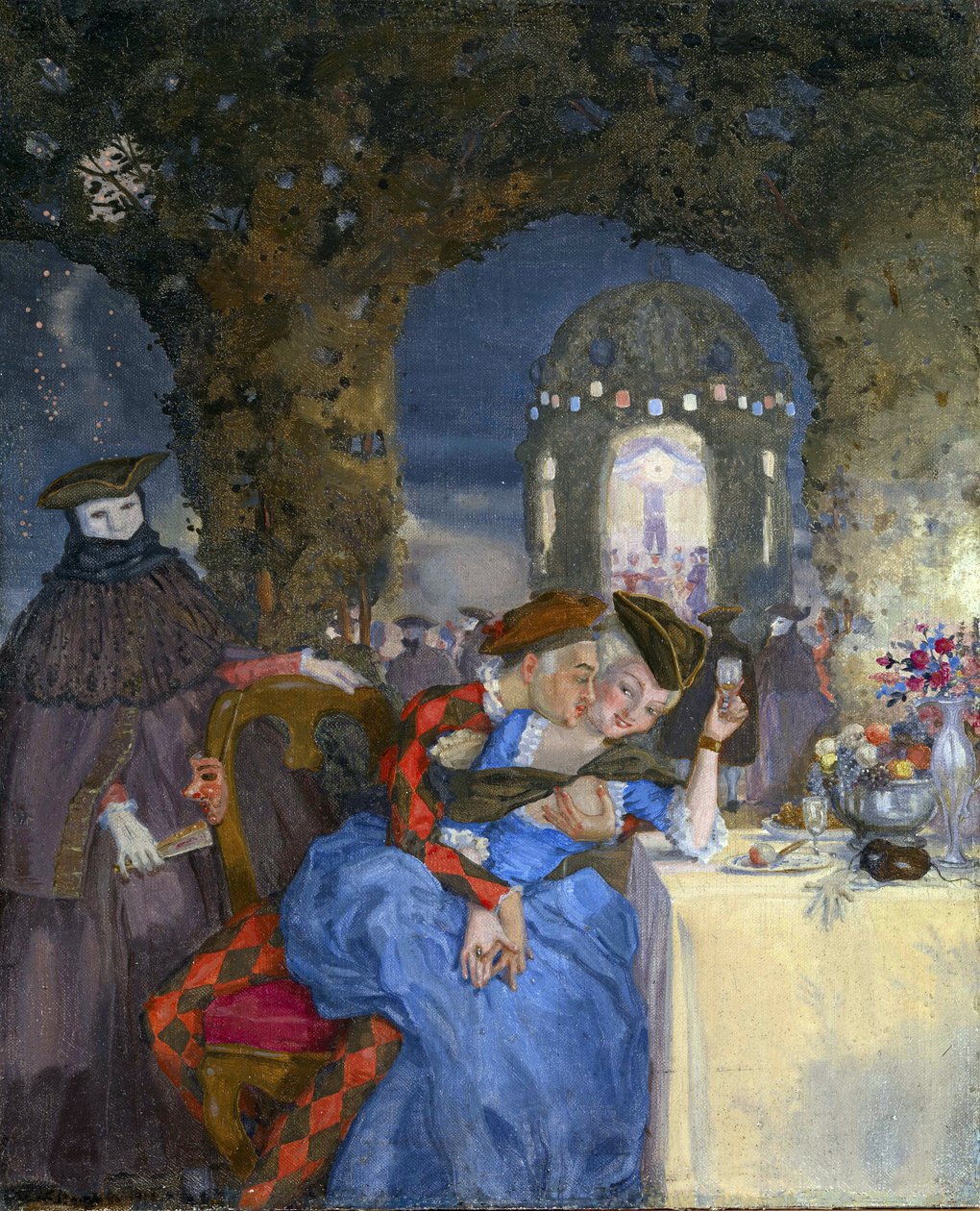 Rendez-vous (ca. 1918) von Konstantin Andreevic Somov