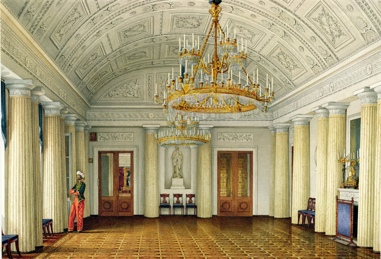 Die maurische Halle, der Winterpalast von Konstantin Andreyevich Ukhtomsky