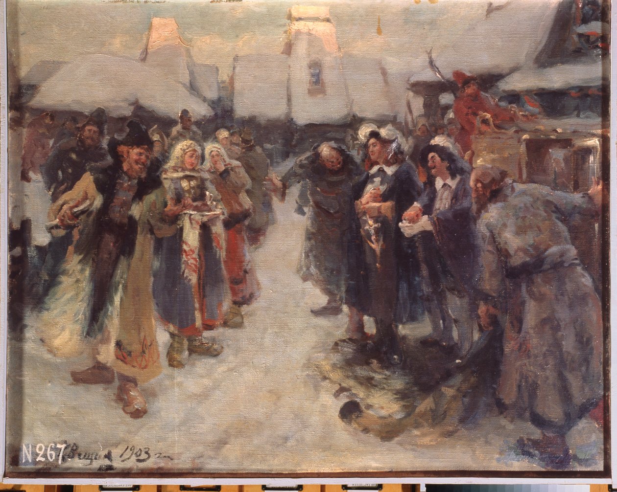 Die Ausländer in Moskau von Konstantin Veshchilov