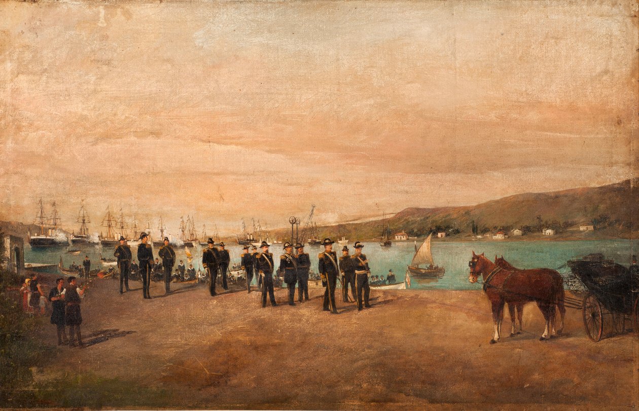 Nach der Einweihung von Konstantinos Volanakis