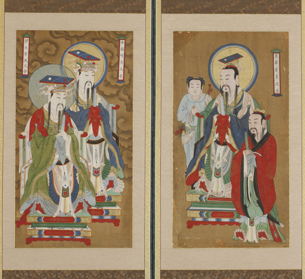 Prozessionsszene, Choson-Dynastie von Korean School