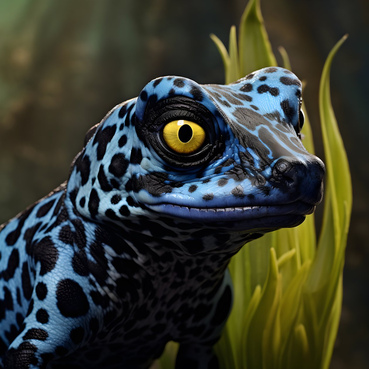 Einzelnes Alien, teils Giftpfeilfrosch, teils Hund 3 von Kurt Heppke