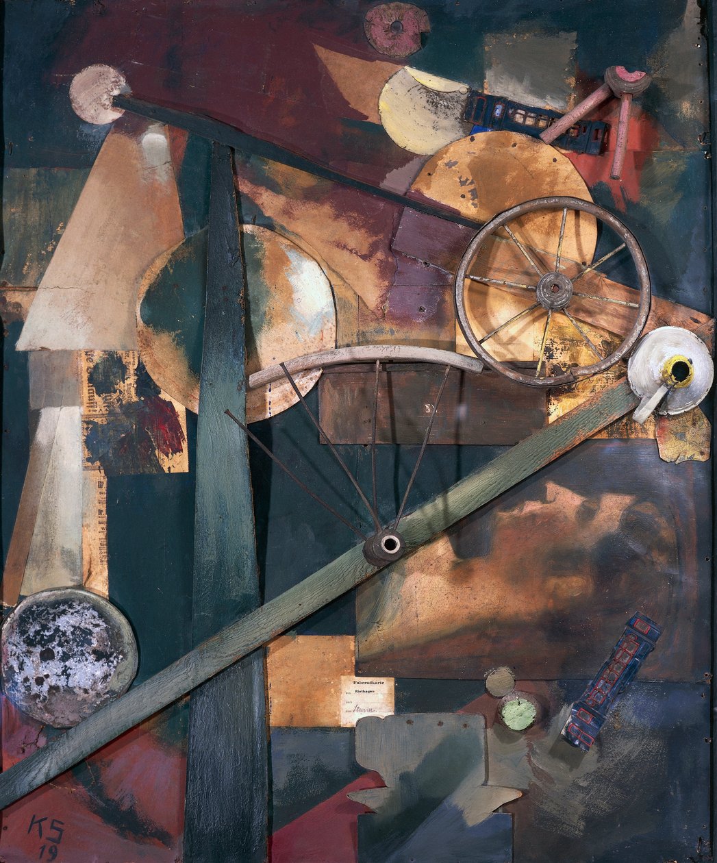 Konstruktion für edle Damen von Kurt Schwitters