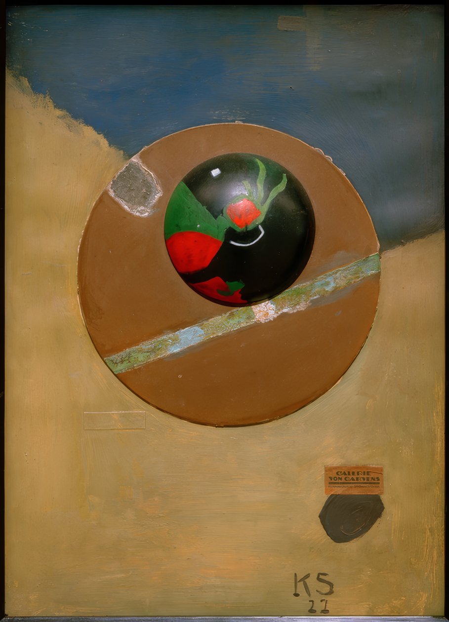 Merzbild 49 A von Kurt Schwitters