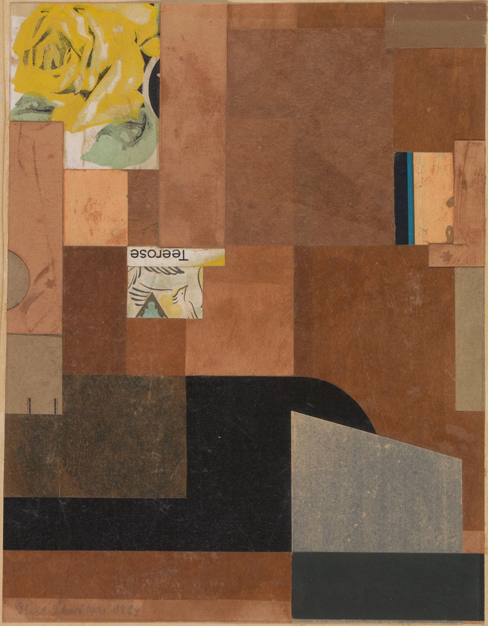 Teerose von Kurt Schwitters
