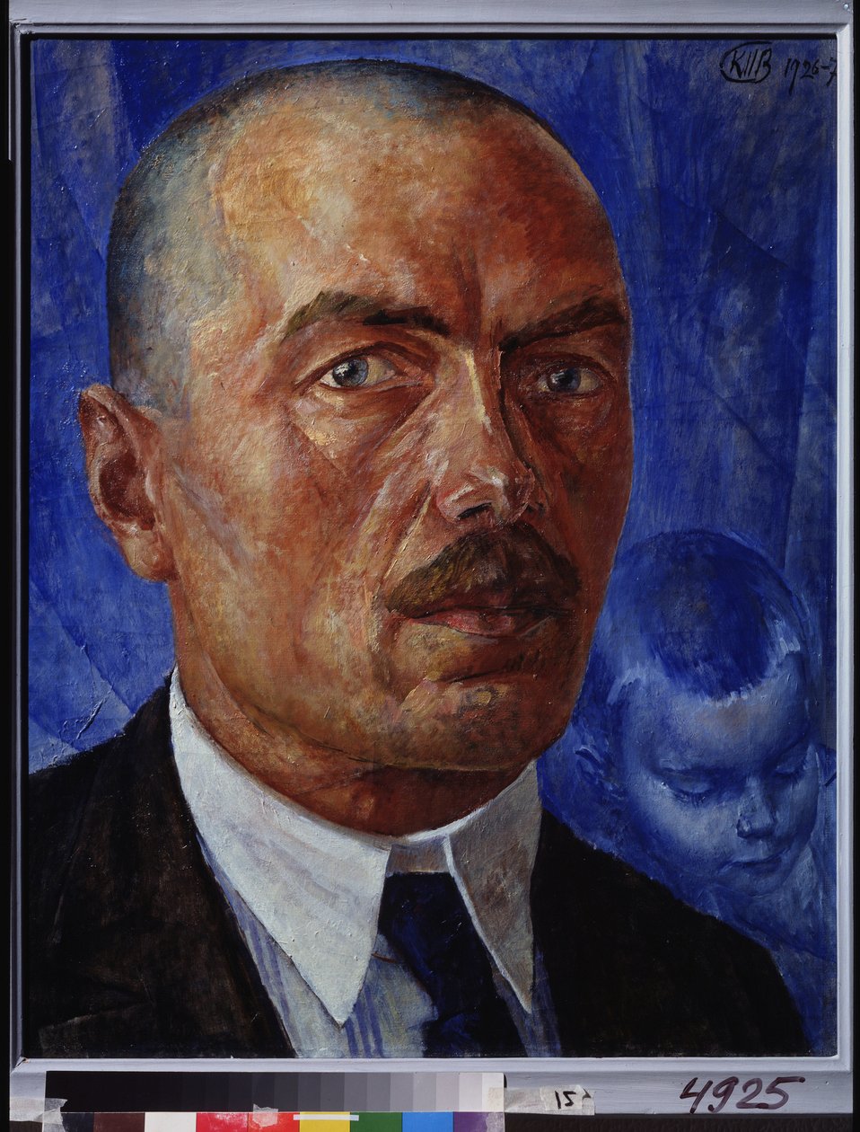 Selbstporträt von Kuzma Sergeevich Petrov Vodkin