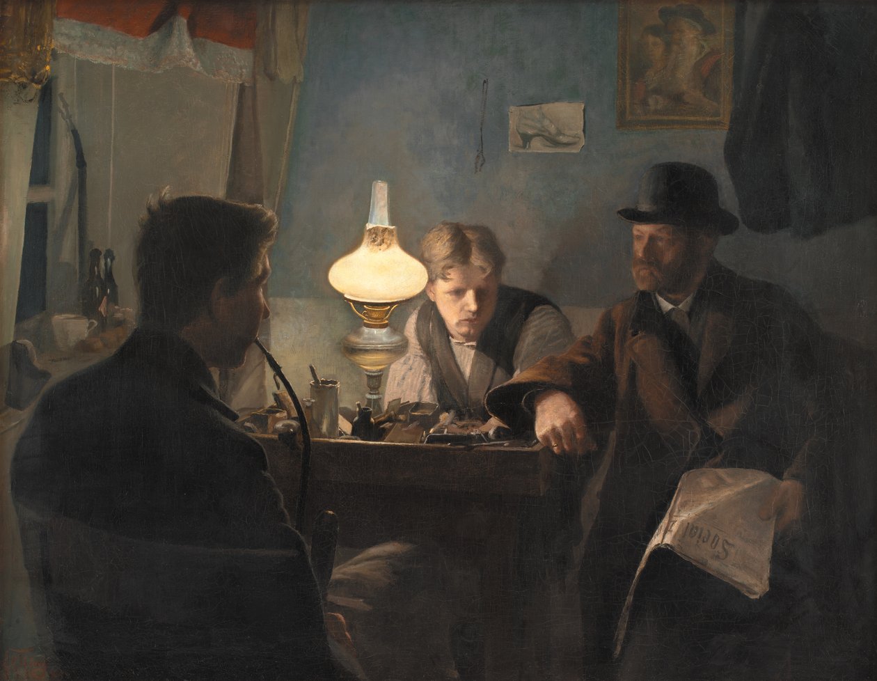 Ein Besuch in der Werkstatt eines Schusters von Laurits Andersen Ring