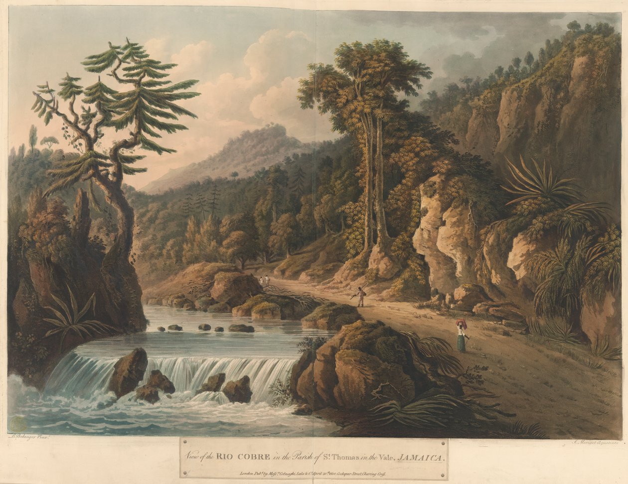 Der Rio Cobre, aus 